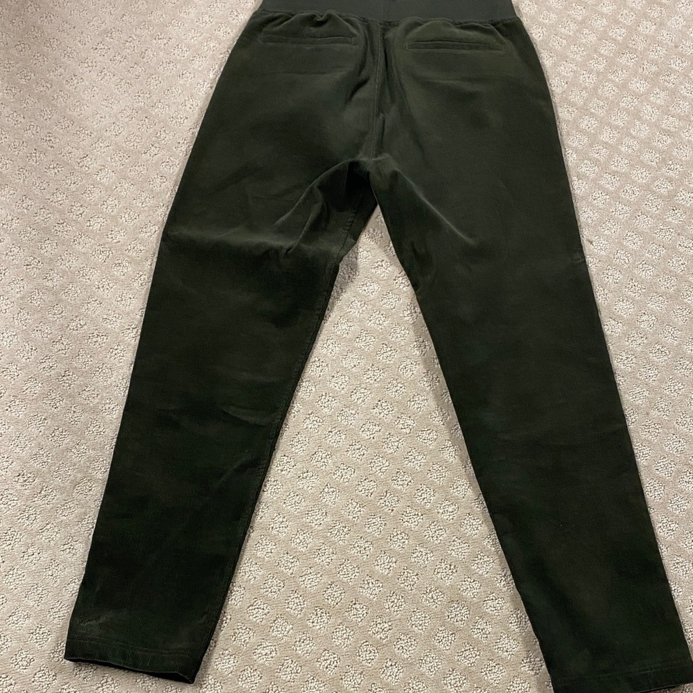 Men's Corduroy Pants - Dark Green